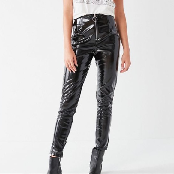 I.AM.GIA Pants & Jumpsuits | Iamgia Winona Patent Leather Zipper Pant | Poshmark